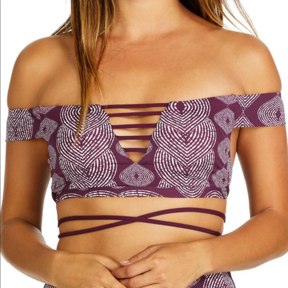 Radio Fiji Majorelle Mandala Bikini Top